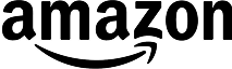 Amazon logo with black wordmark and smile arrow icon
